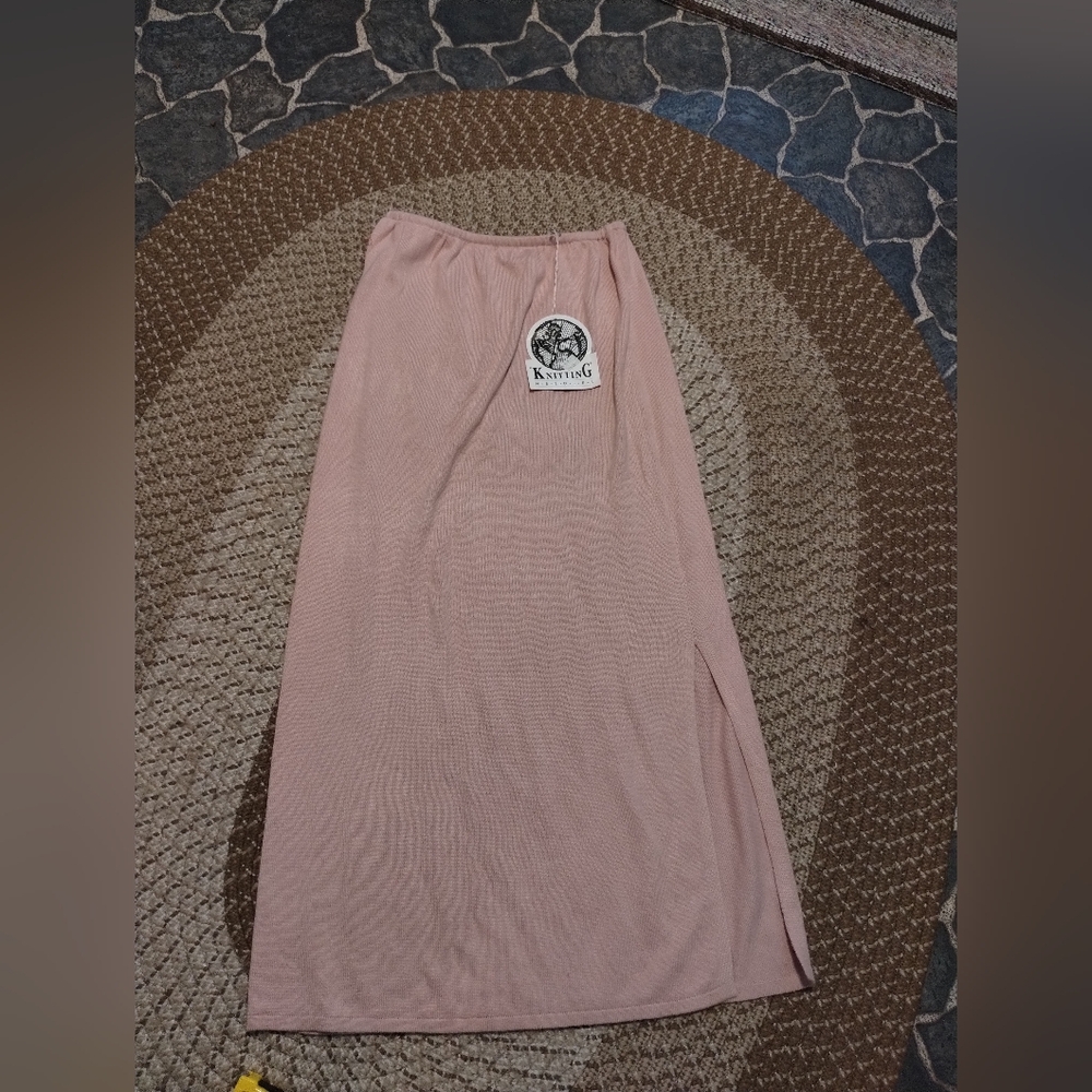 Knitting Needles 100 % Cashmere And Silk Shirt NWT VINTAGE RARE